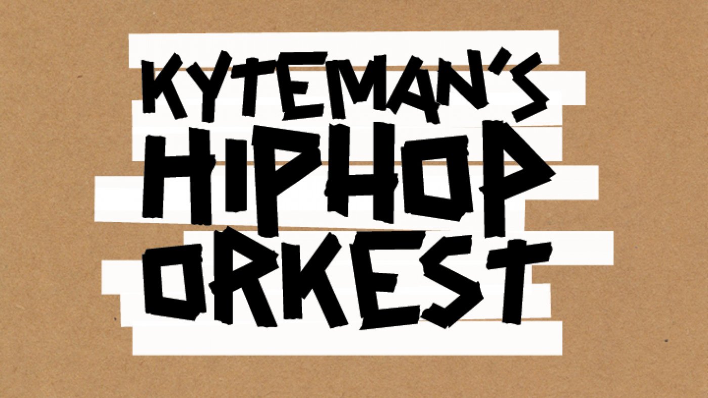 Kyteman’s HipHop Orkest naar Down The Rabbit Hole